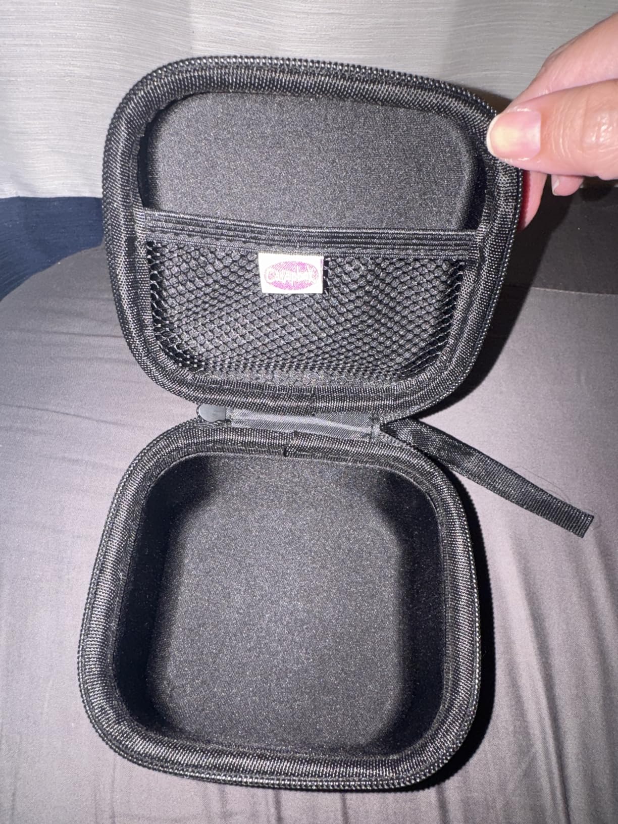 Hard Travel Case for Owlet Dream Sock Baby Sleep Monitor, Protect Storage Case for Owlet Smart Baby Monitor, Black Bag Only customer photo 2