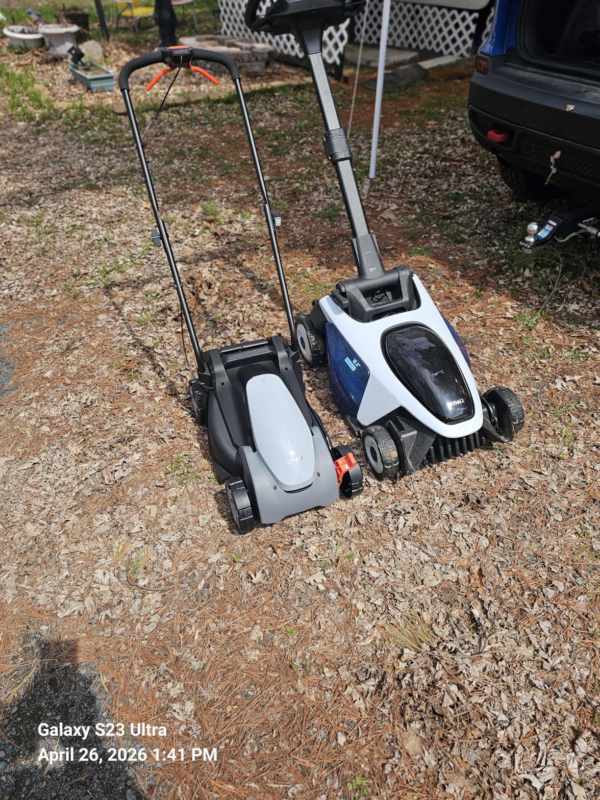 Litheli 14 Inch Cordless Lawn Mower, Brushless Battery Powered Push Mower with 5.0Ah Battery, 5-Position Height, 9-Gallon Bag, Lightweight Grass Cutter for Small to Mid-Sized Yards customer photo 2