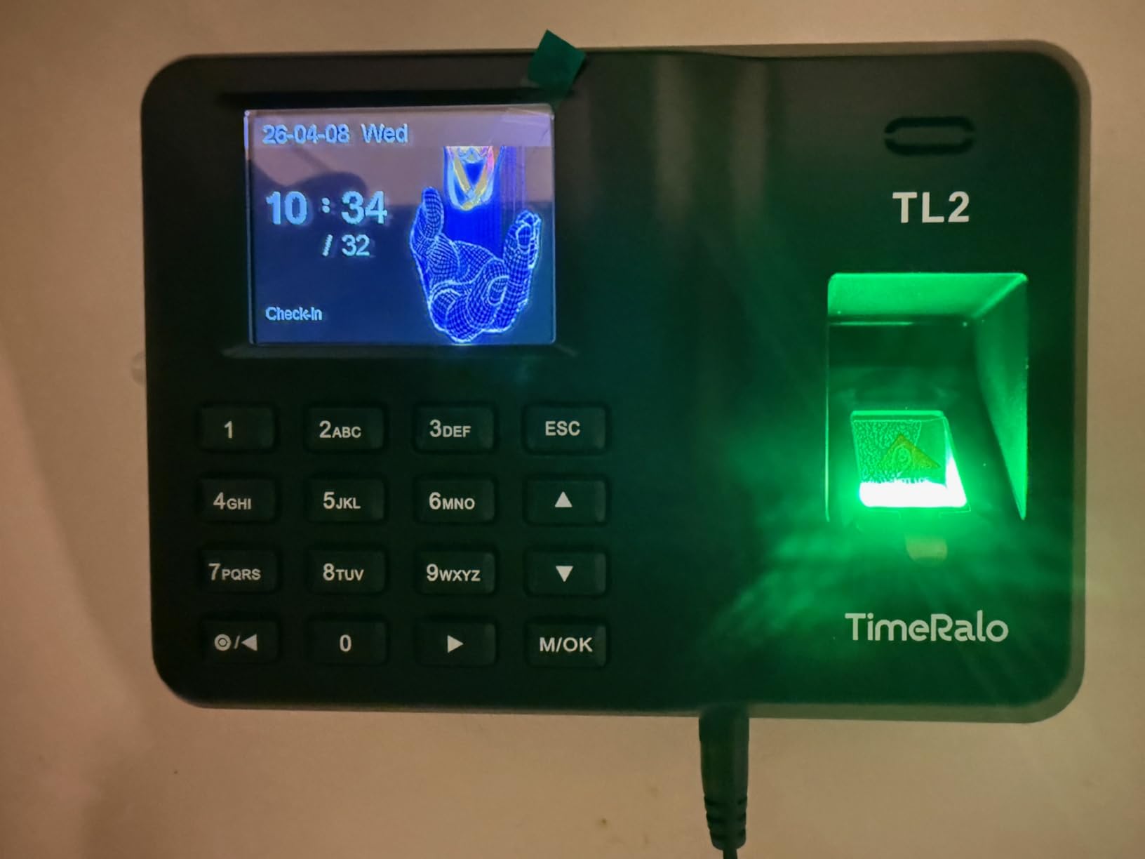 uAttend JP2000 Payroll Time Clock - Cloud Payroll Engine with Biometric & RFID, Time & Attendance System, Faster Payroll - $100 Payroll Fees Credit customer photo 2