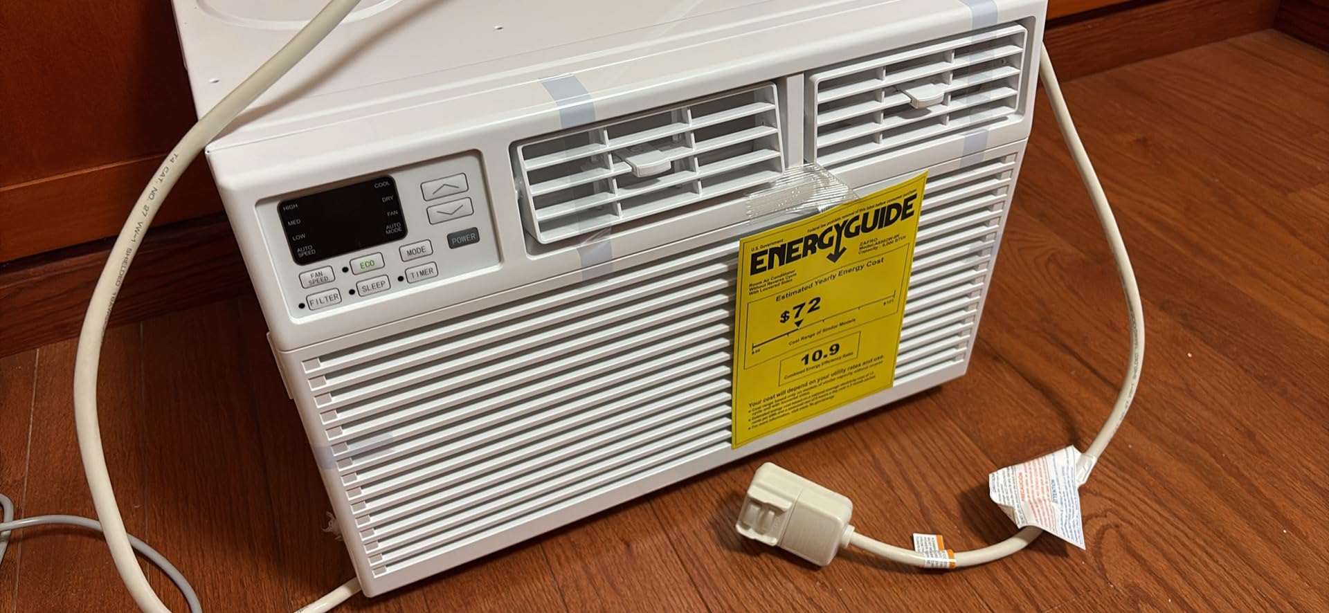 Antarctic Star 8,000 BTU Window Air Conditioner, Window AC Unit, Cools Rooms up to 350 Sq.Ft., 6 in 1 Modes Air Conditioner Window Unit with Remote Control, Easy to Install, Energy Saving, White customer photo 1