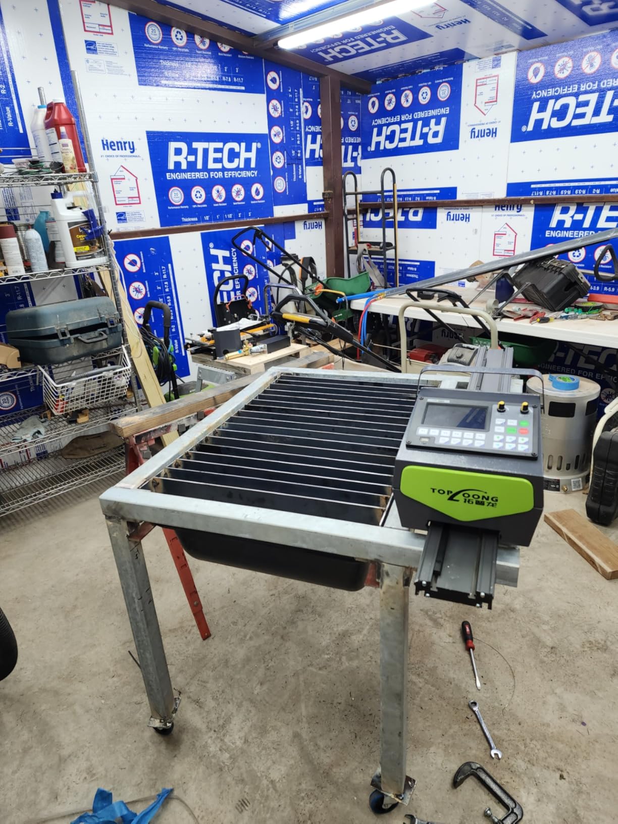 CNC Cutting Machine, Oxyfuel Flame or Plasma ARC Cutting Support (1.0x1.0M Single Plasma) customer photo 1