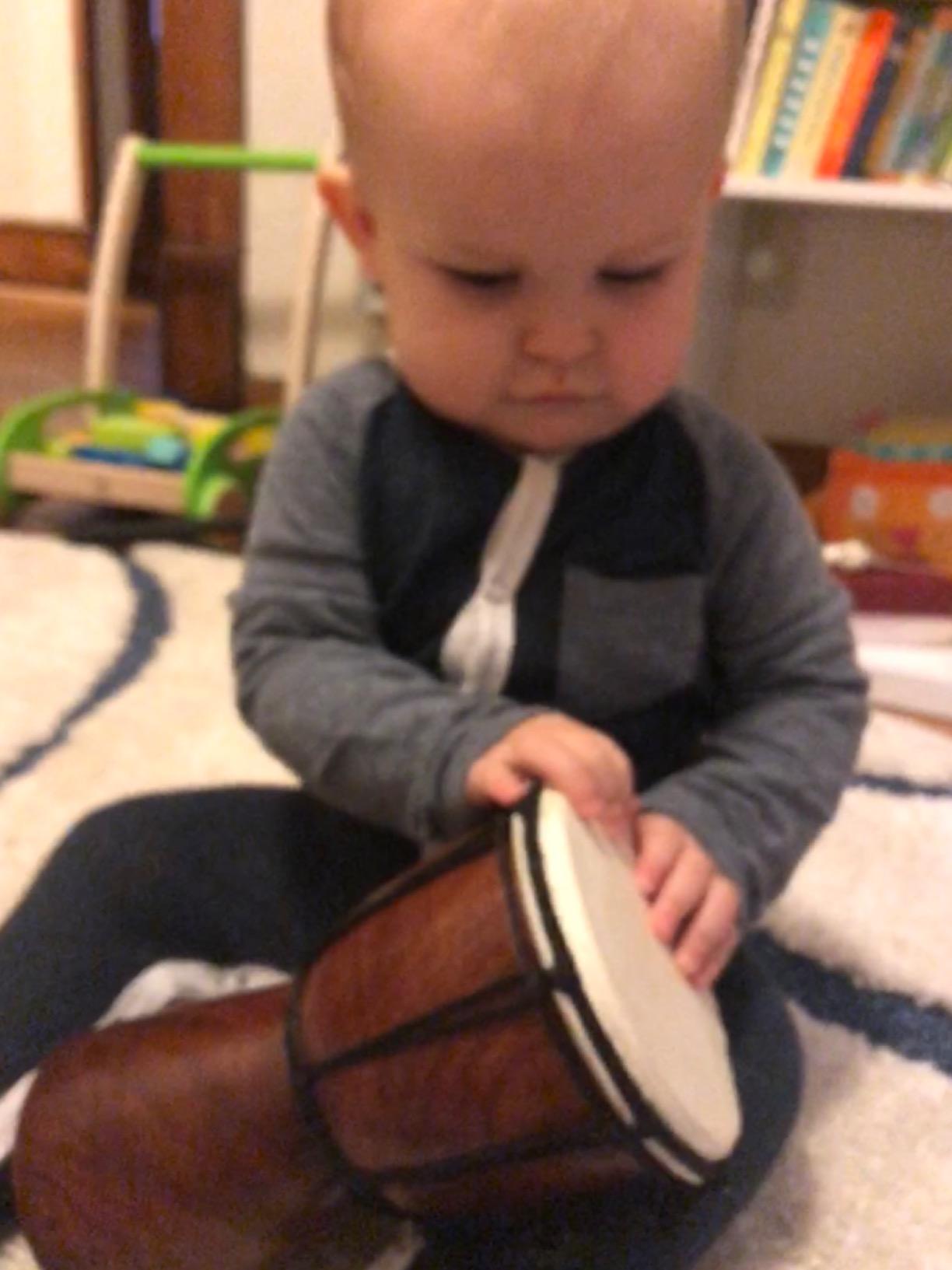 Drums Djembe Drum Djembe jembe is a Rope (6x12 water melon) customer photo 2
