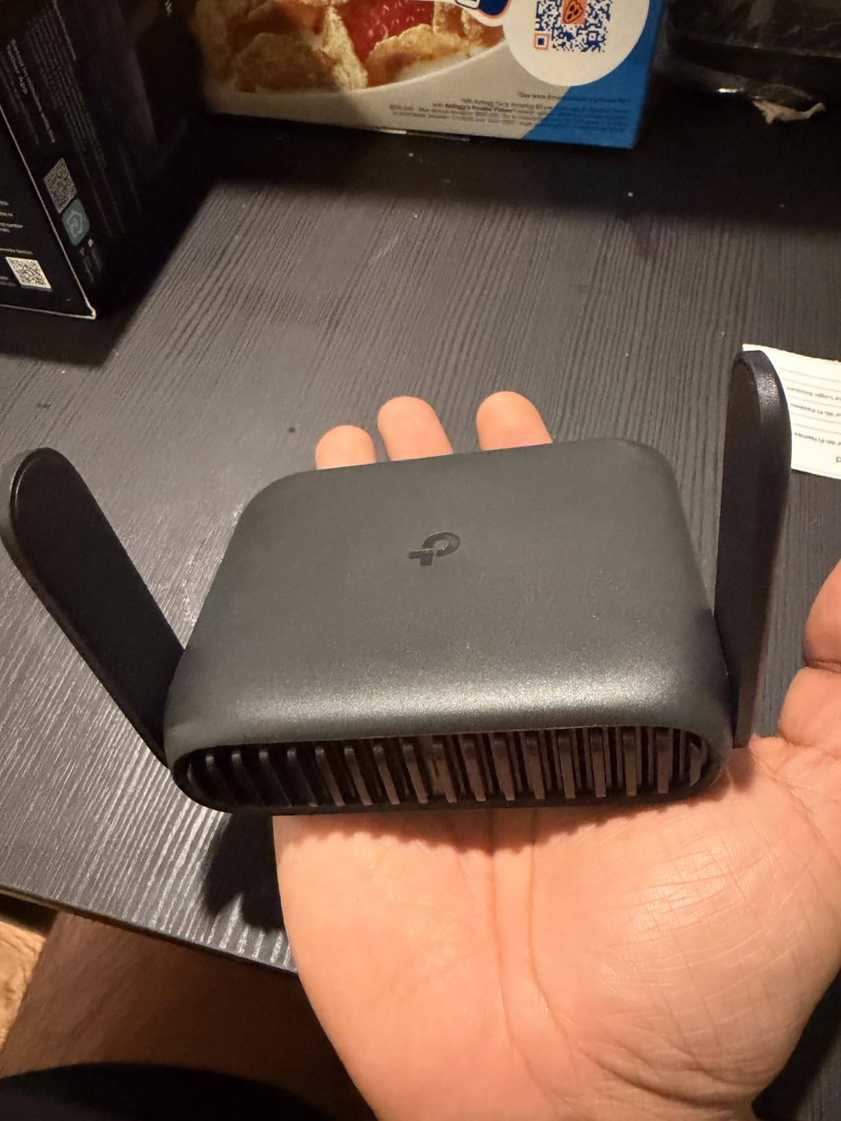 TP-Link Roam 6 AX1500 Portable Wi-Fi 6 Travel Router Dual-Band | Easy Public WiFi Sharing | Hotel/RV/Travel Approved | Phone WiFi Tether | USB C 3.0 | Multi-Mode | OpenVPN, WireGuard | TL-WR1512X customer photo 1
