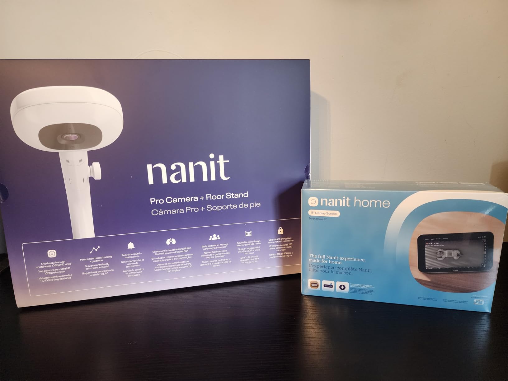 Nanit Smart Baby Monitor System with Floor Stand & 8
