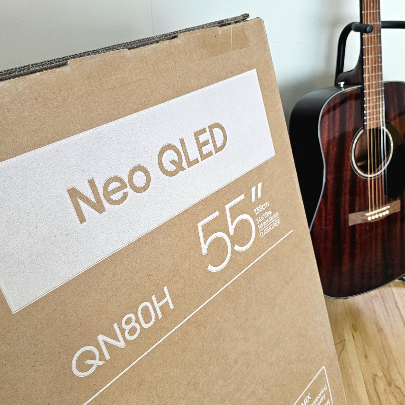 65-Inch Class Neo QLED QN80H Series Samsung Vision AI Smart TV (2026 Model, 65QN80H) Quantum Mini LED Full Array, Motion Xcelerator 144Hz, 4K AI Upscaling, Alexa Built-in customer photo 1