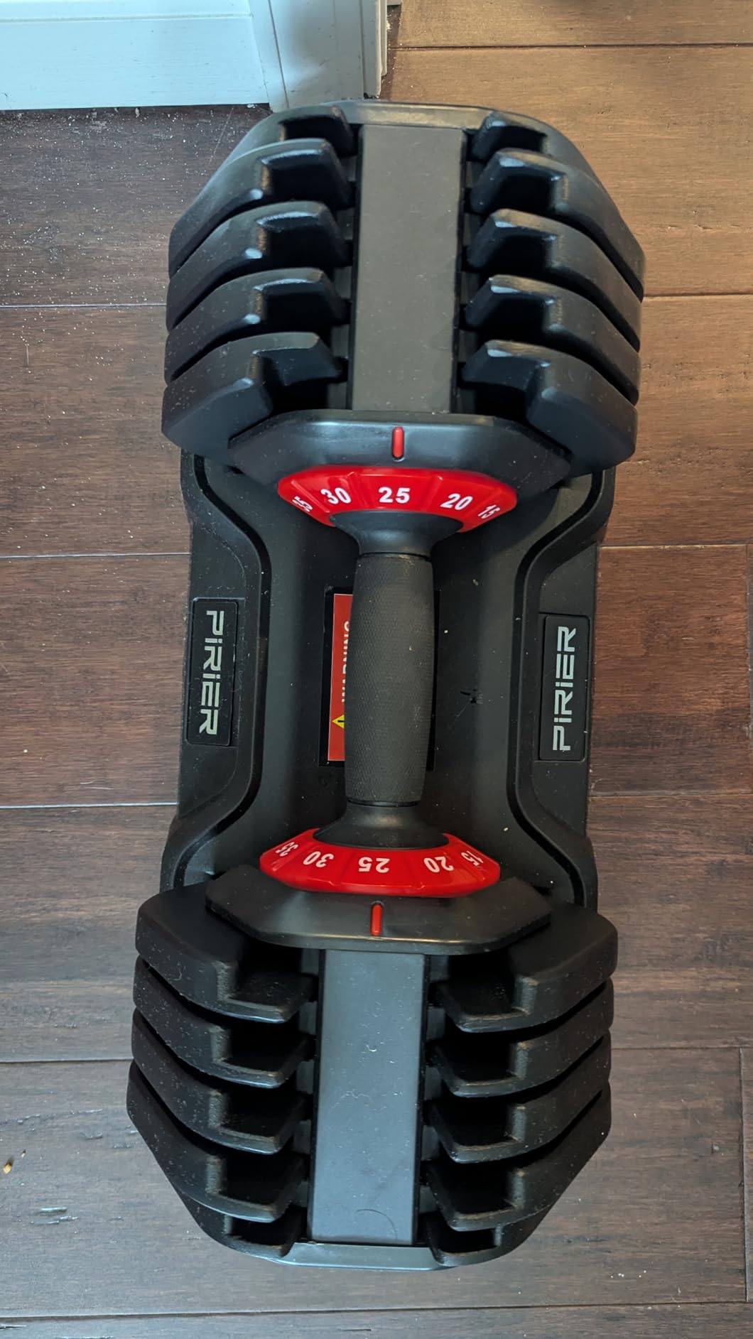 PIRIER Adjustable Dumbbell Set 50LB, 18-in-1 Free Weight Adjustable Dumbbells, One-Hand Twist Adjust, Space-Saving Design, Home Gym Strength Training Equipment for Men & Women customer photo 2
