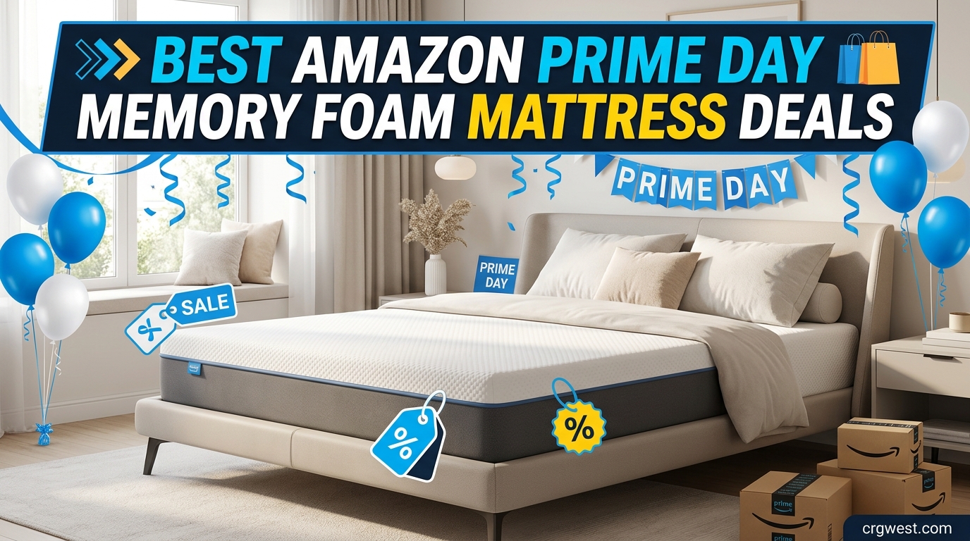Best Amazon Prime Day Memory Foam Mattress Deals