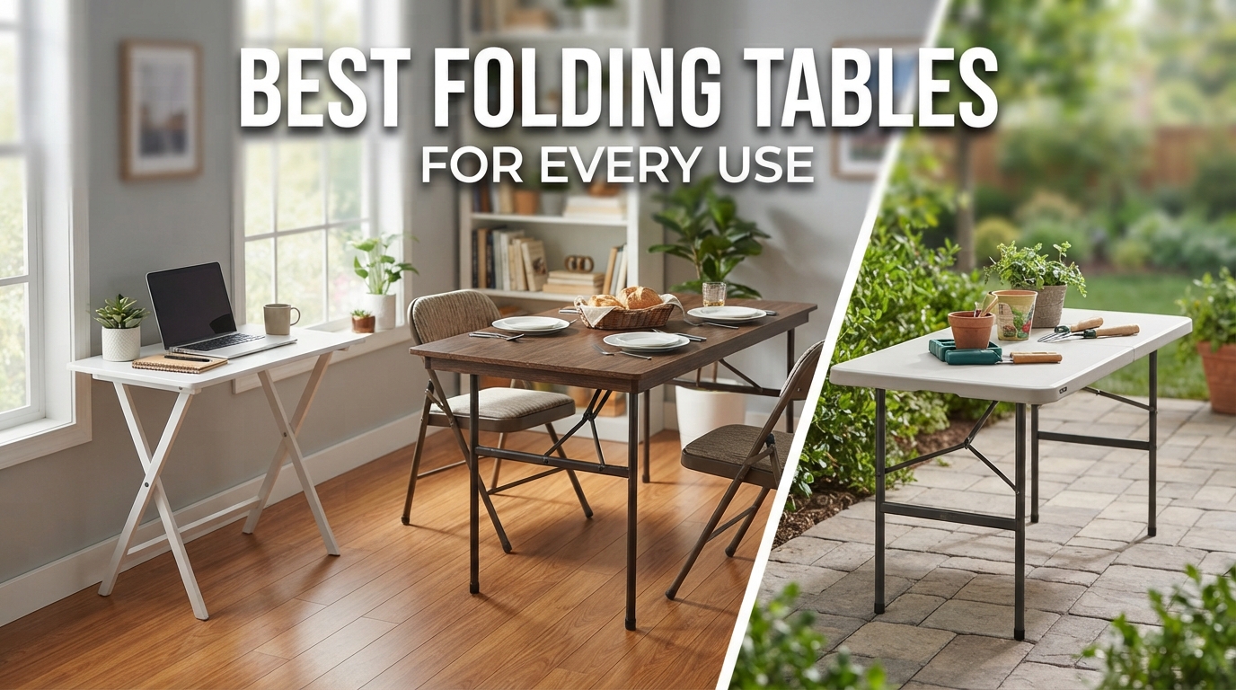 Best Folding Tables for Every Use