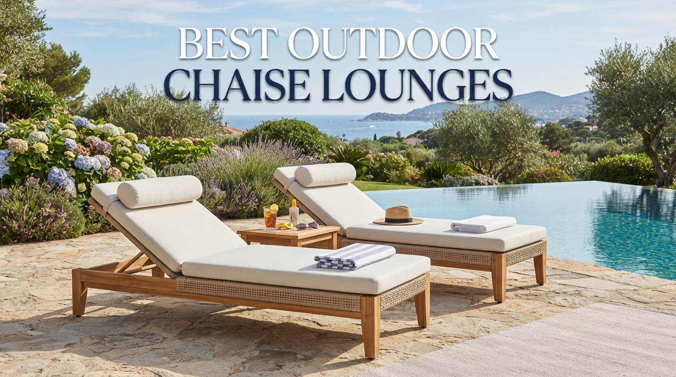 Best Outdoor Chaise Lounges