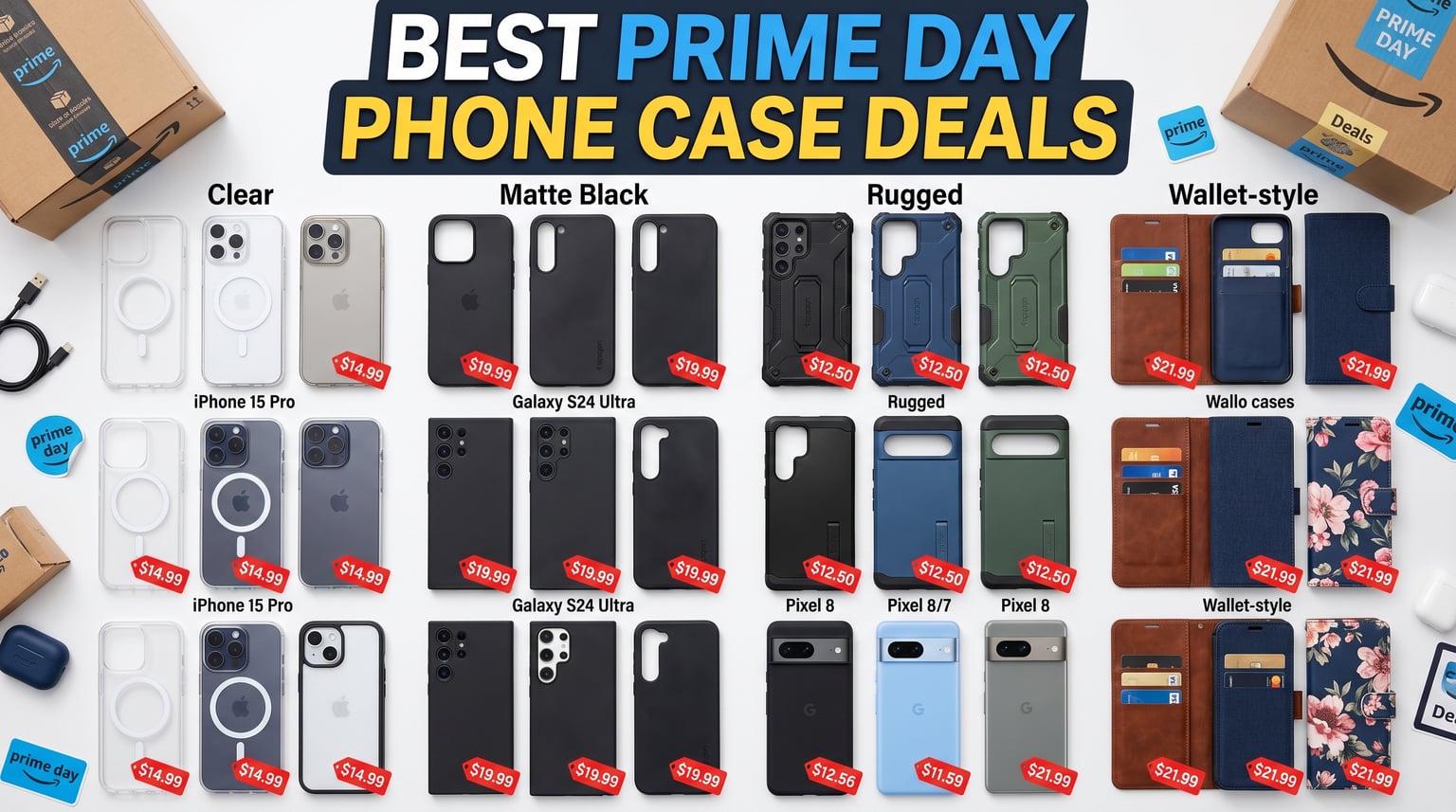 Best Amazon Prime Day Phone Case Deals 2026