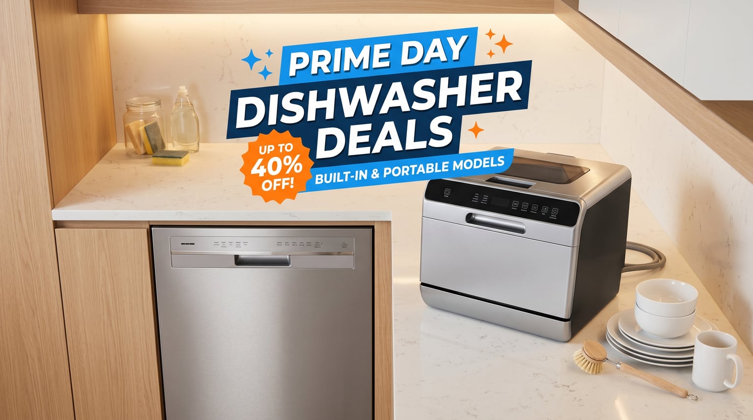 Best Amazon Prime Day Dishwasher Deals 2026