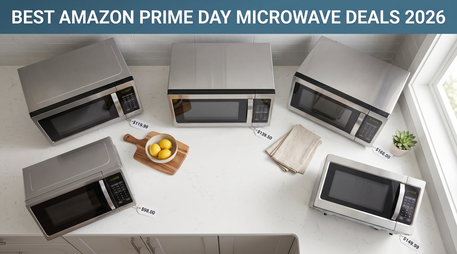 Best Amazon Prime Day Microwave Deals 2026