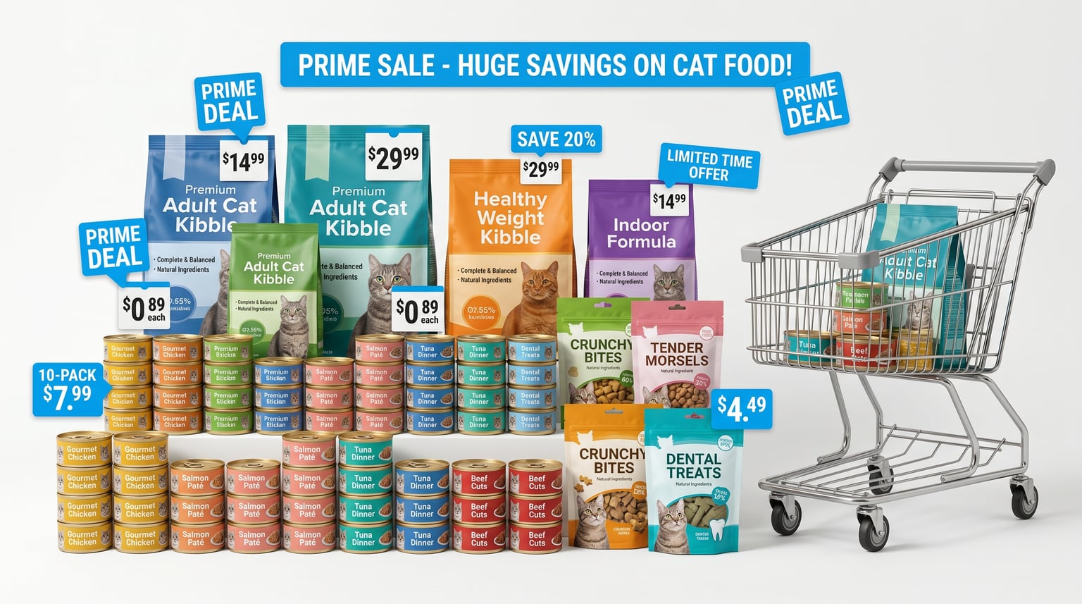 Best Amazon Prime Day Cat Food Deals 2026