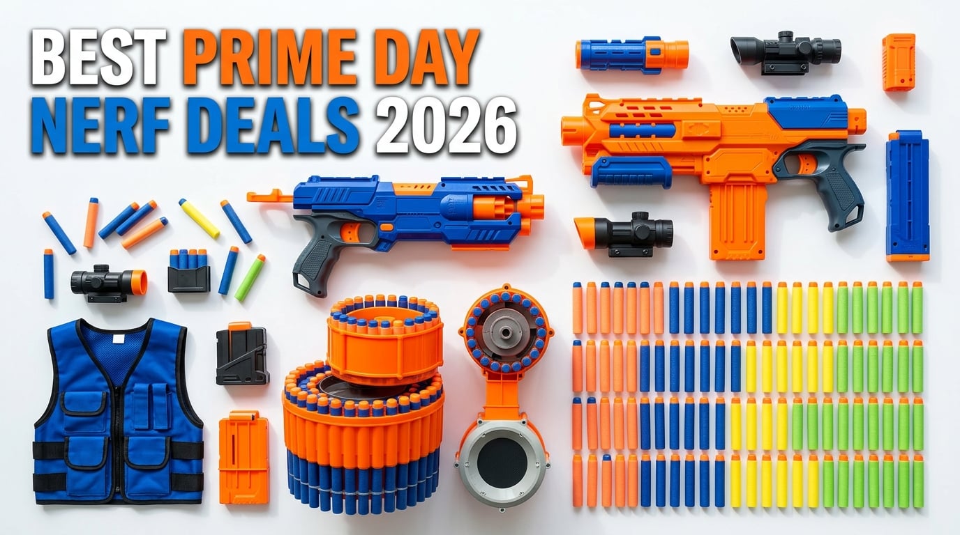 Best Amazon Prime Day Nerf Deals 2026
