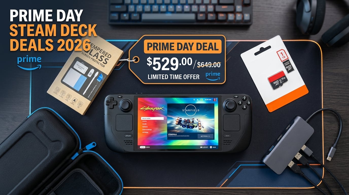 Best Amazon Prime Day Steam Deck Deals 2026
