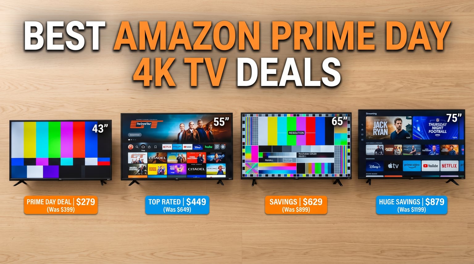 Best Amazon Prime Day 4K TV Deals 2026