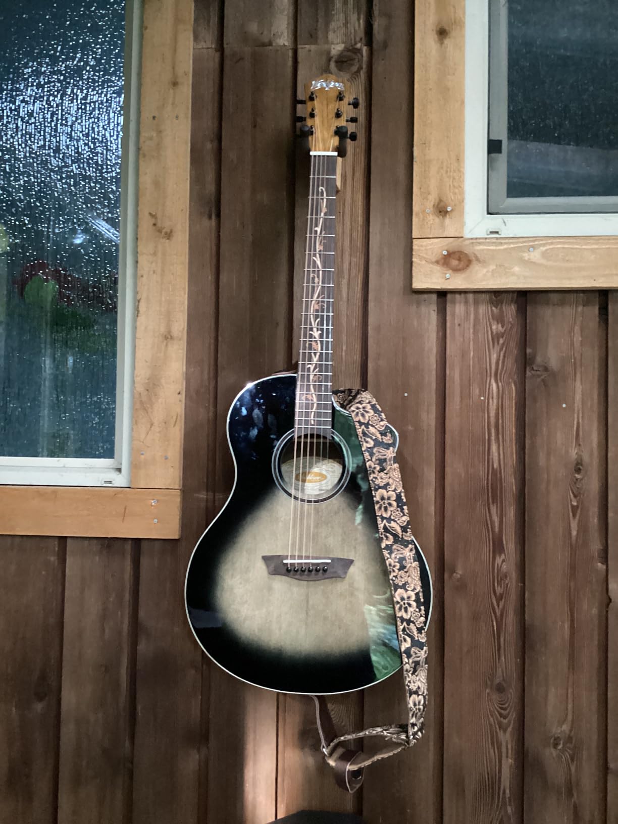 Washburn Bella Tono Vite S9V Studio Cutaway Acoustic-Electric Guitar customer photo 2