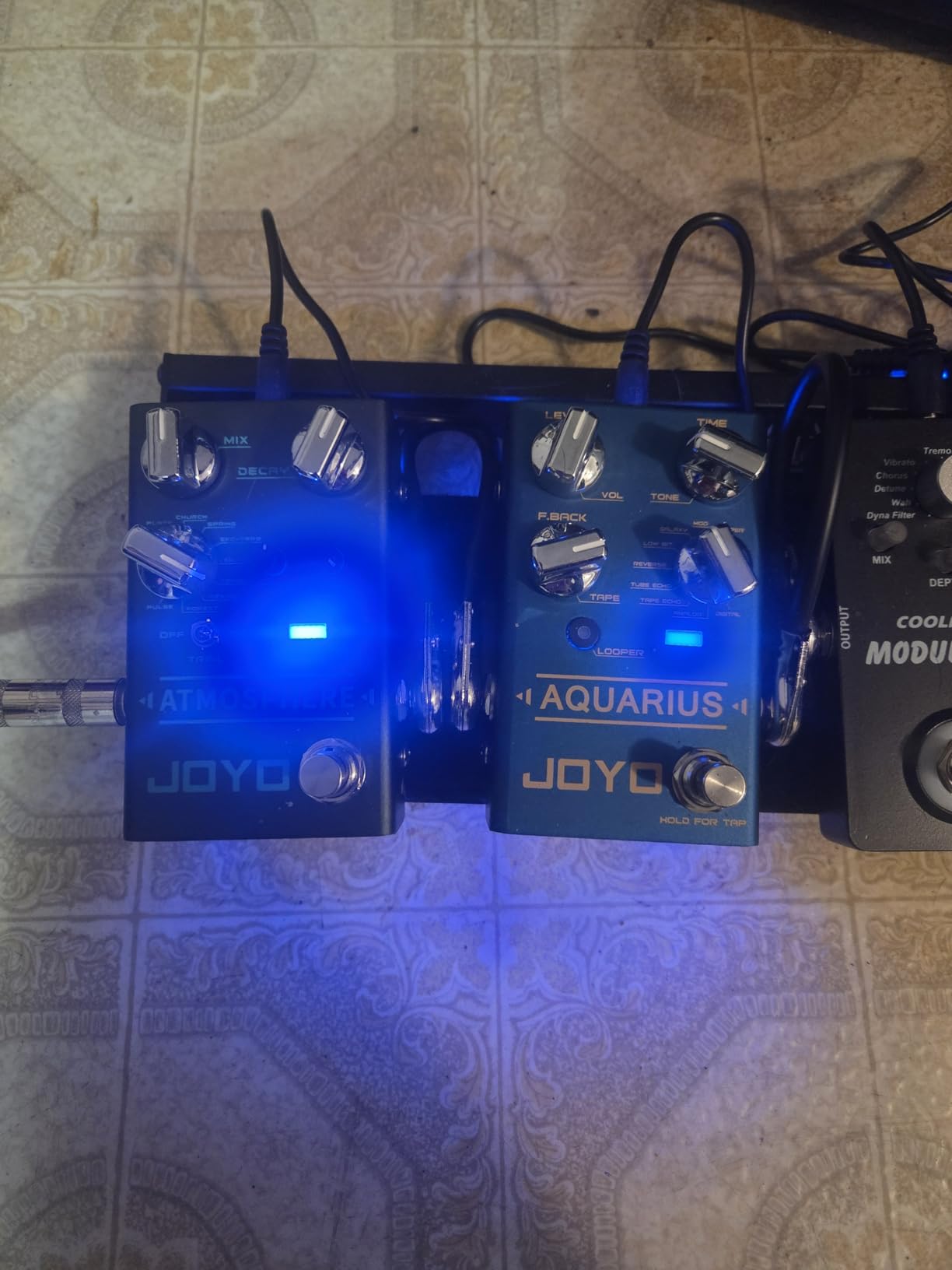 JOYO Atmosphere R-14 Digital Reverb Guitar Pedal, 9 Modes (Spring/Church/Plate/Shimmer & More) with MOD Control & Trail Function customer photo 1