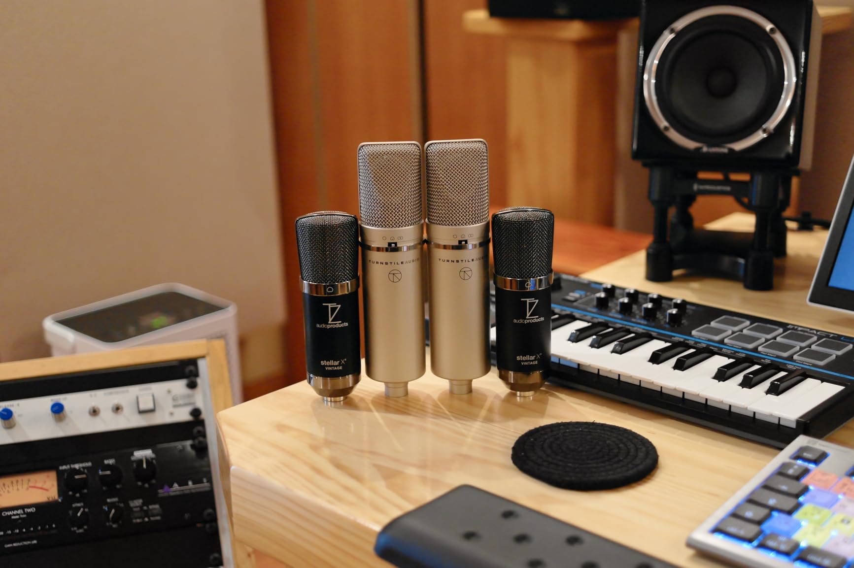 Turnstile Audio Concourse Series TAC1100 Multi-Pattern Cardioid Condenser Microphone, Large Diaphragm for Vocal Recording, Podcasting, and Streaming, XLR Output customer photo 1