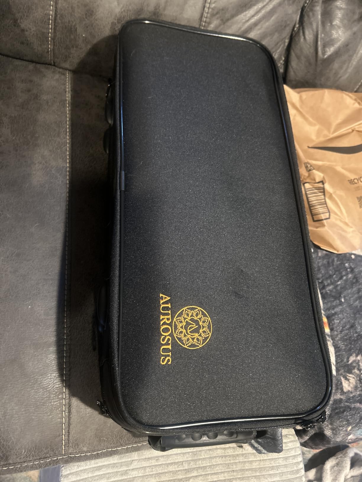 CC820 C Trumpet Stainless Steel Valves 124mm Brass Bell Gold Brass Lead Pipe Nickel Silver Slides Clear Lacquer Finish 7C Mouthpiece Case Backpack Strap Intermediate Students customer photo 1
