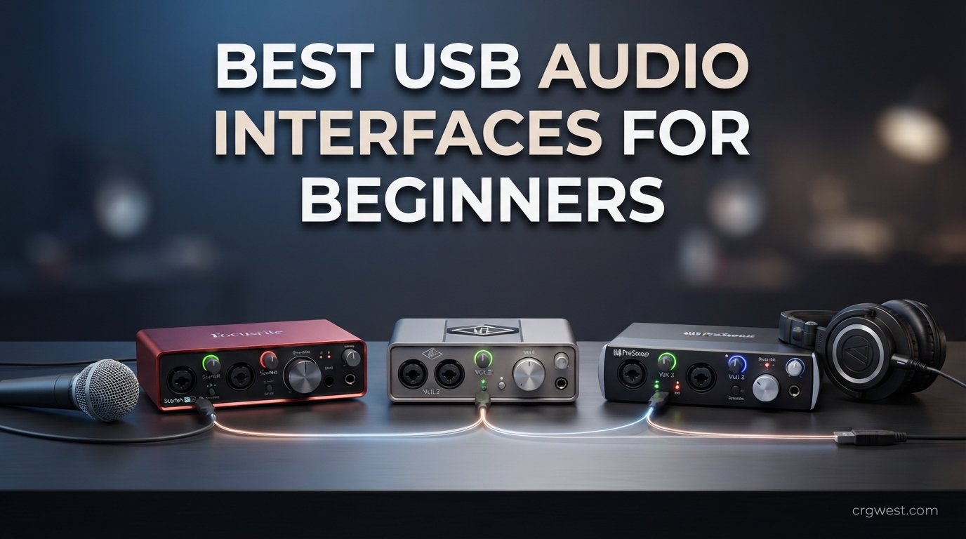 Best USB Audio Interfaces for Beginners