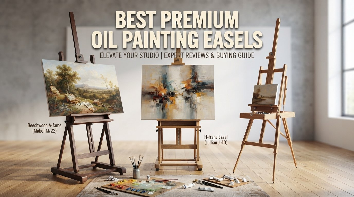 Best Premium Oil Painting Easels for Studio Artists