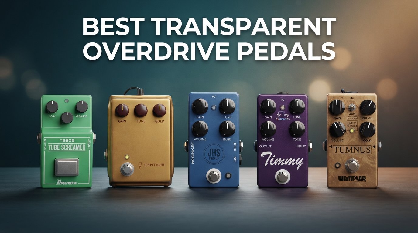 best transparent overdrive pedals