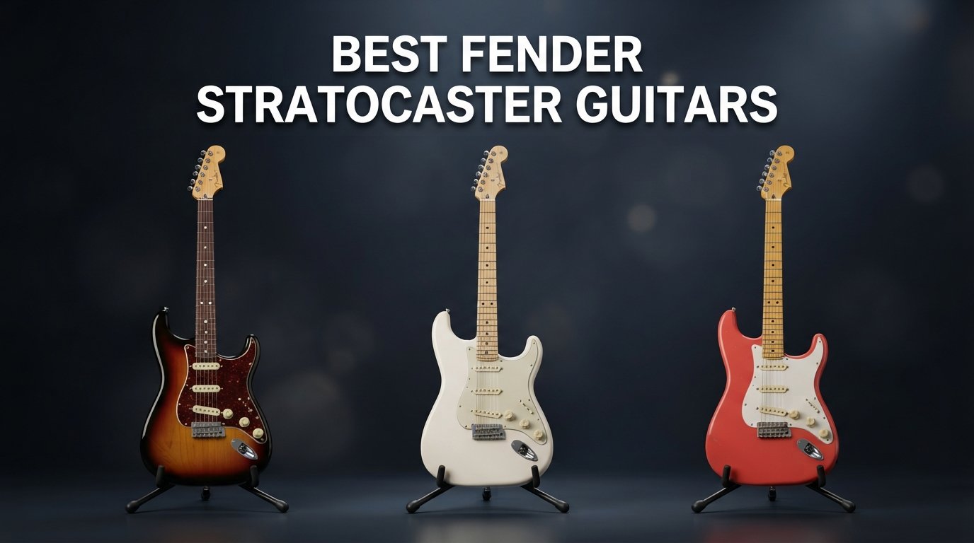 best fender stratocaster guitars