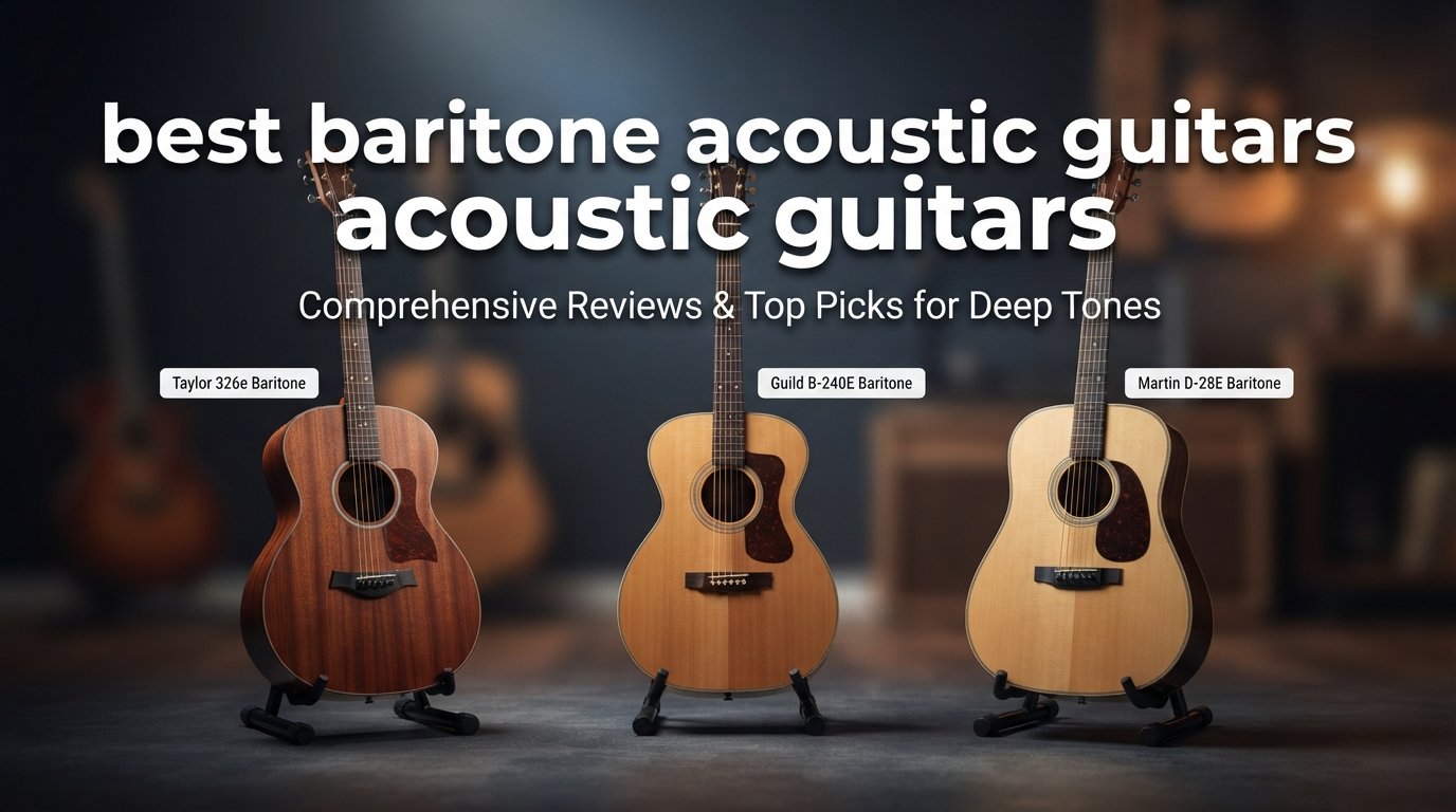 best baritone acoustic guitars