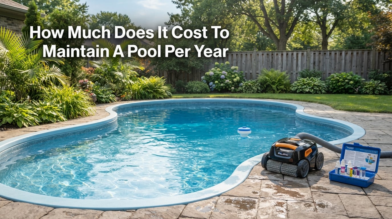 How Much Does It Cost To Maintain A Pool Per Year