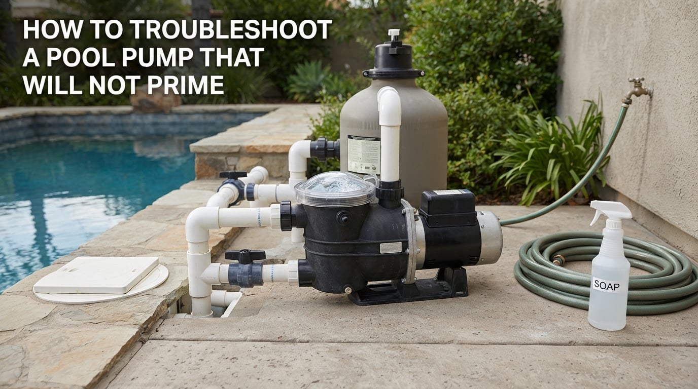 How To Troubleshoot A Pool Pump That Will Not Prime