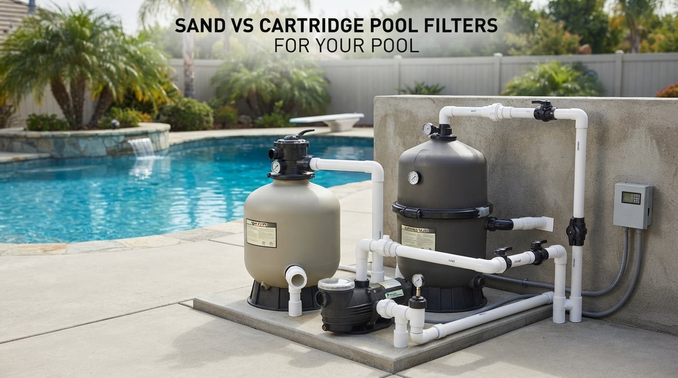 Sand Vs Cartridge Pool Filters For Your Pool