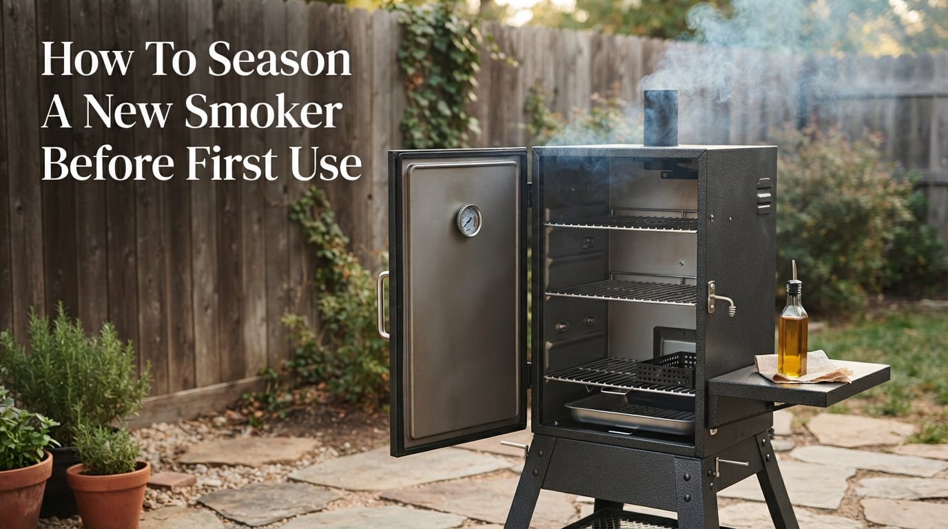 How To Season A New Smoker Before First Use
