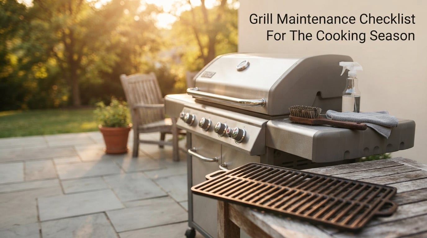 Grill Maintenance Checklist For The Cooking Season