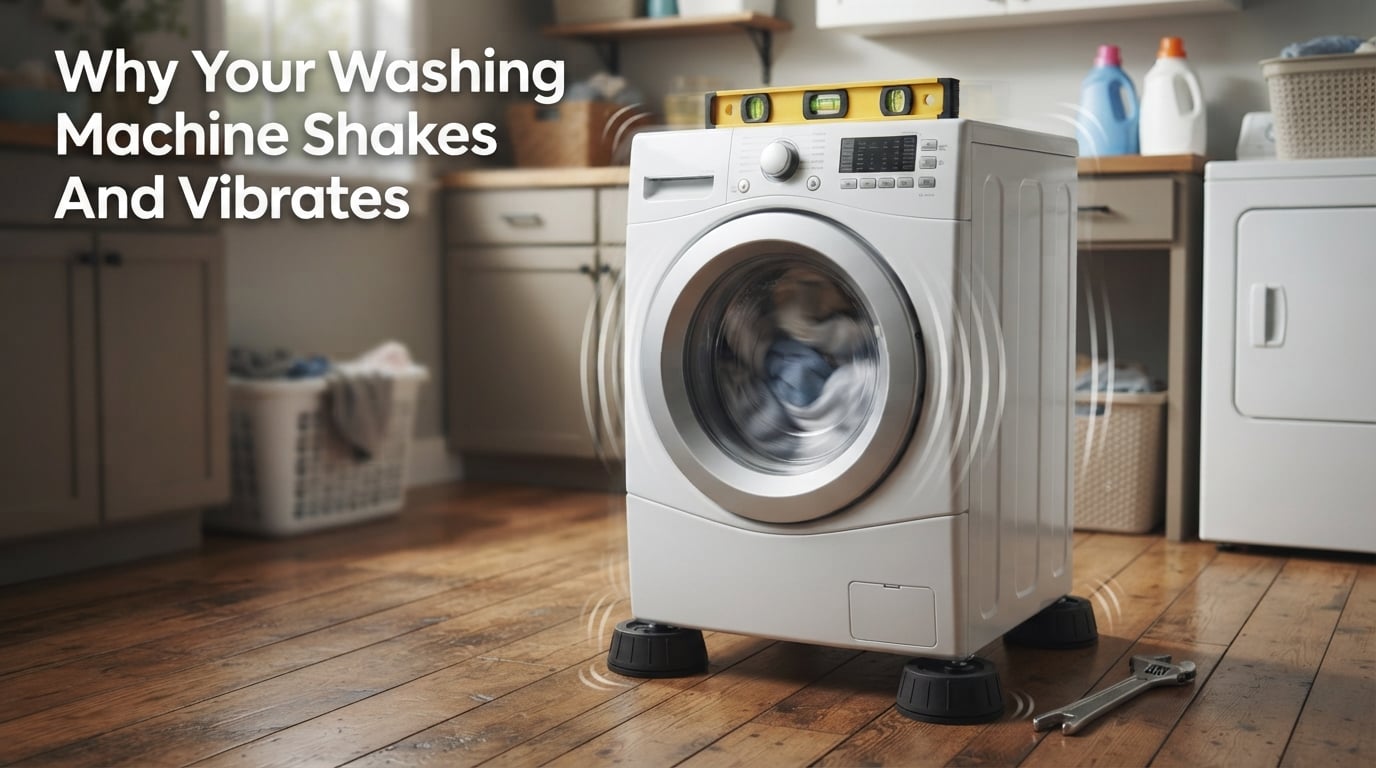 Why Your Washing Machine Shakes And Vibrates