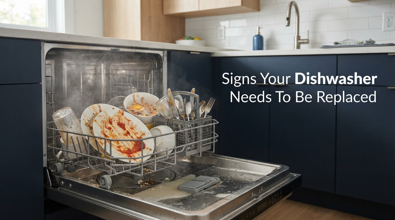 Signs Your Dishwasher Needs To Be Replaced