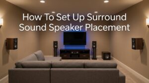How To Set Up Surround Sound Speaker Placement