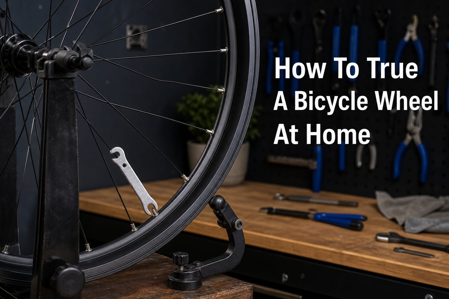 How To True A Bicycle Wheel At Home