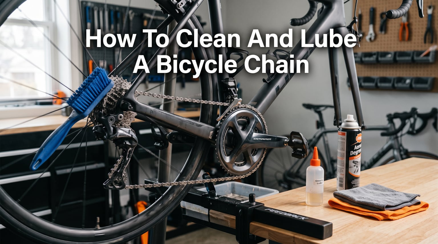 How To Clean And Lube A Bicycle Chain