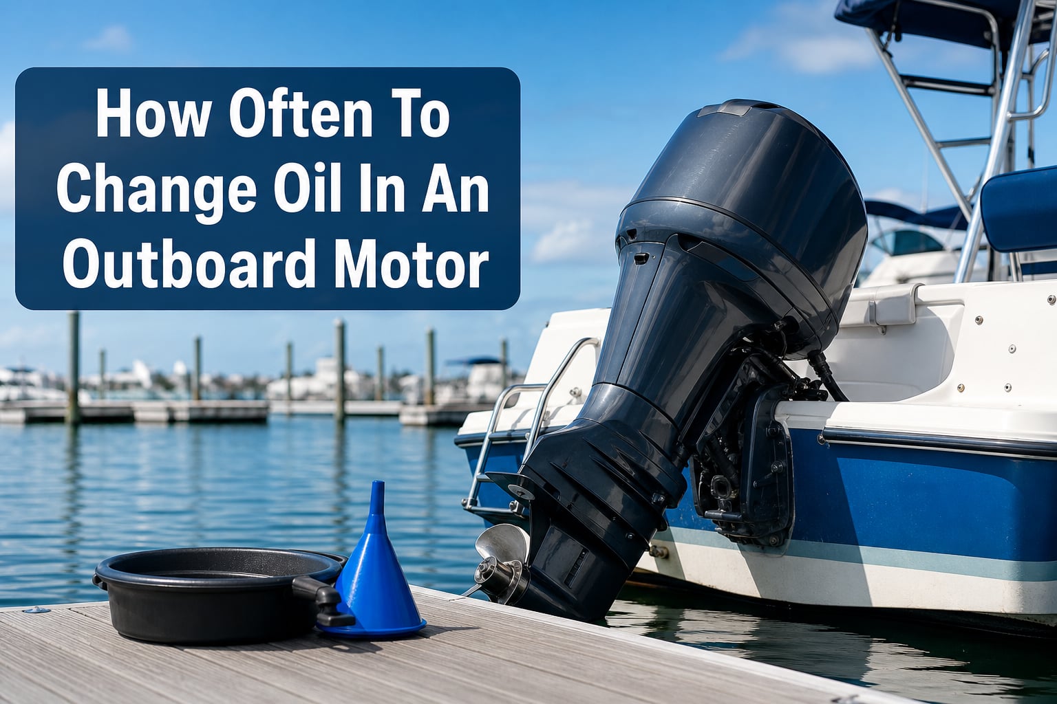 How Often To Change Oil In An Outboard Motor