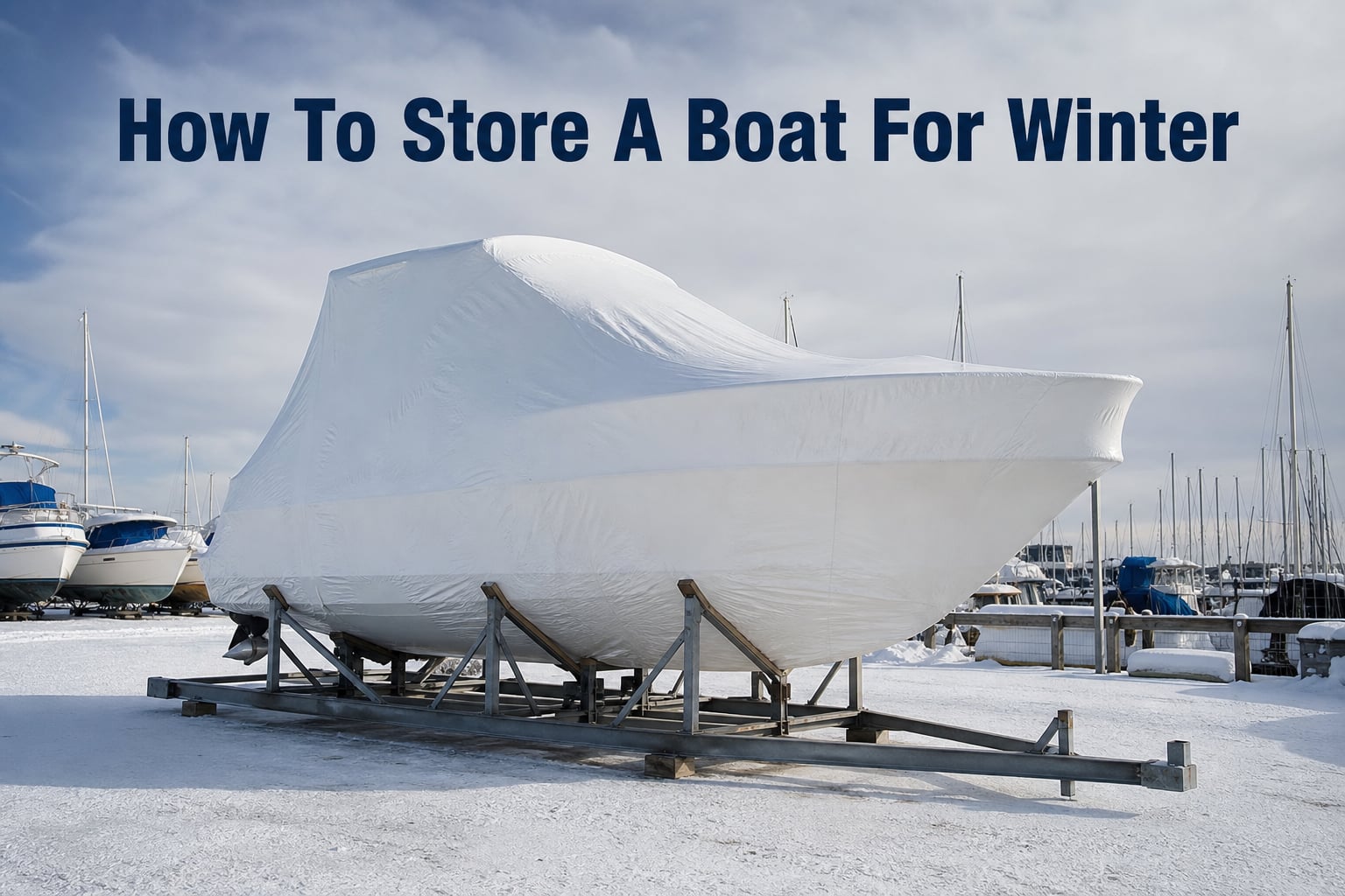 How To Store A Boat For Winter