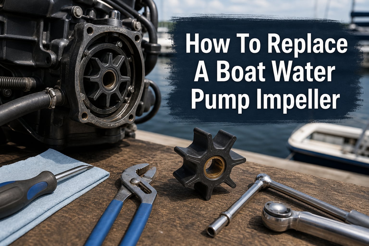 How To Replace A Boat Water Pump Impeller