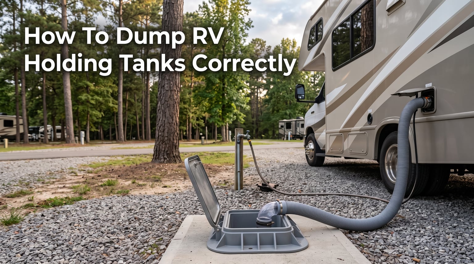 How To Dump RV Holding Tanks Correctly