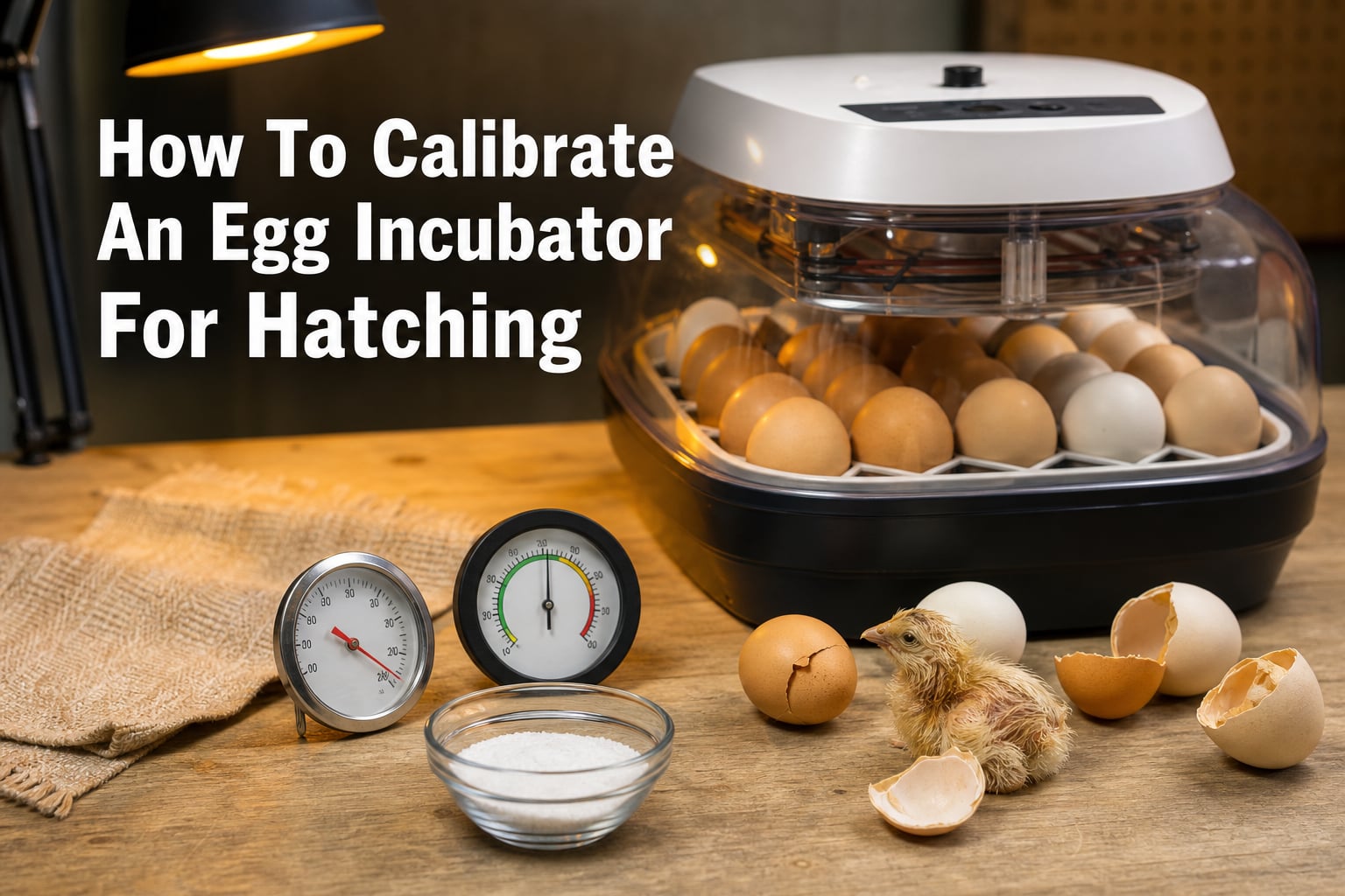 How To Calibrate An Egg Incubator For Hatching
