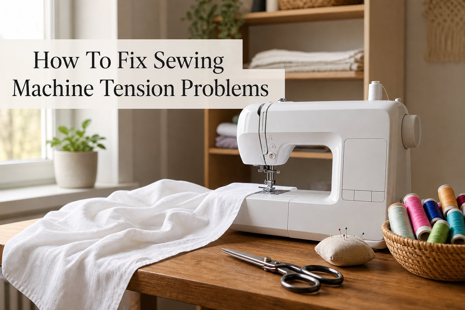 How To Fix Sewing Machine Tension Problems
