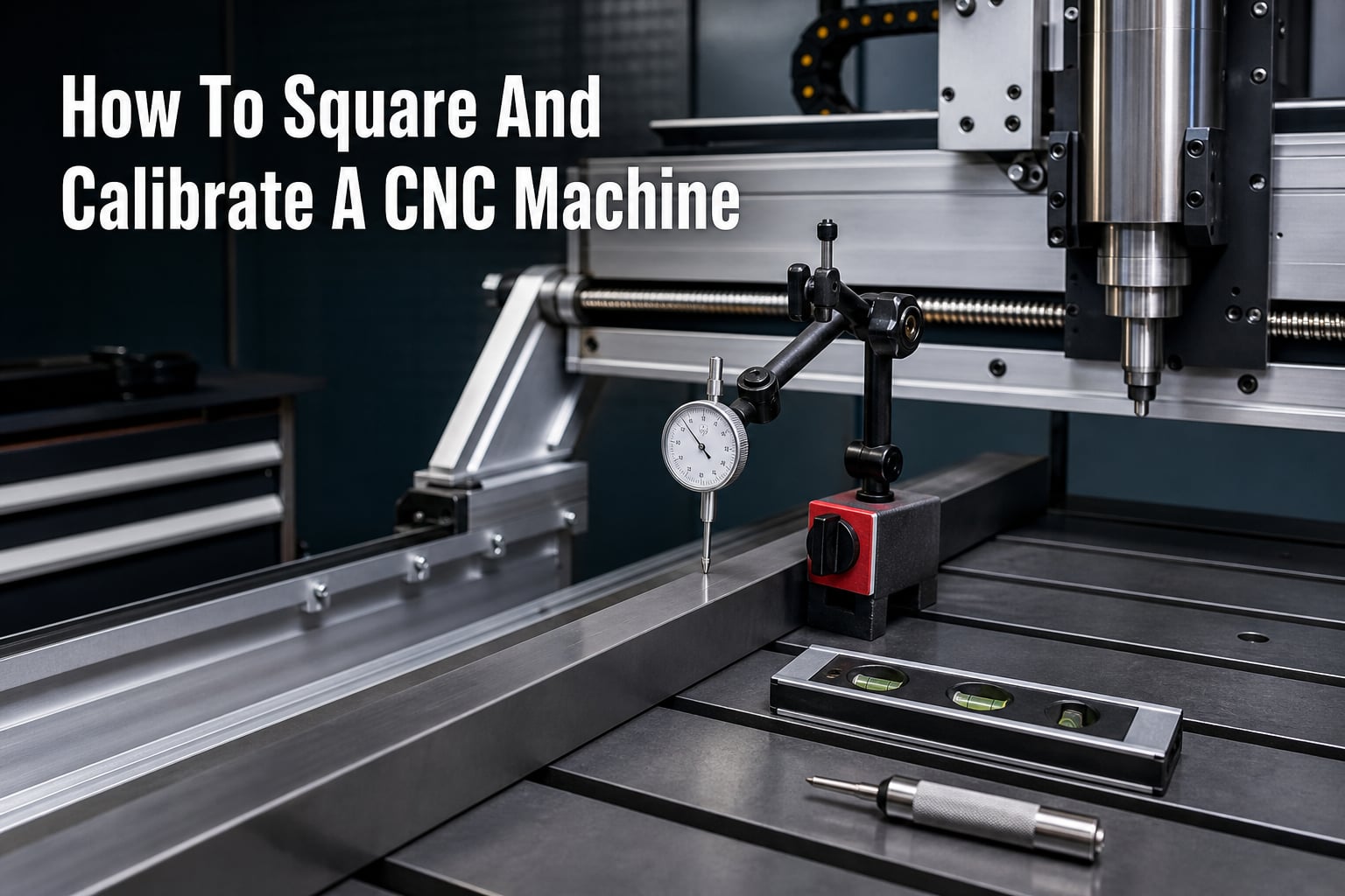 How To Square And Calibrate A CNC Machine