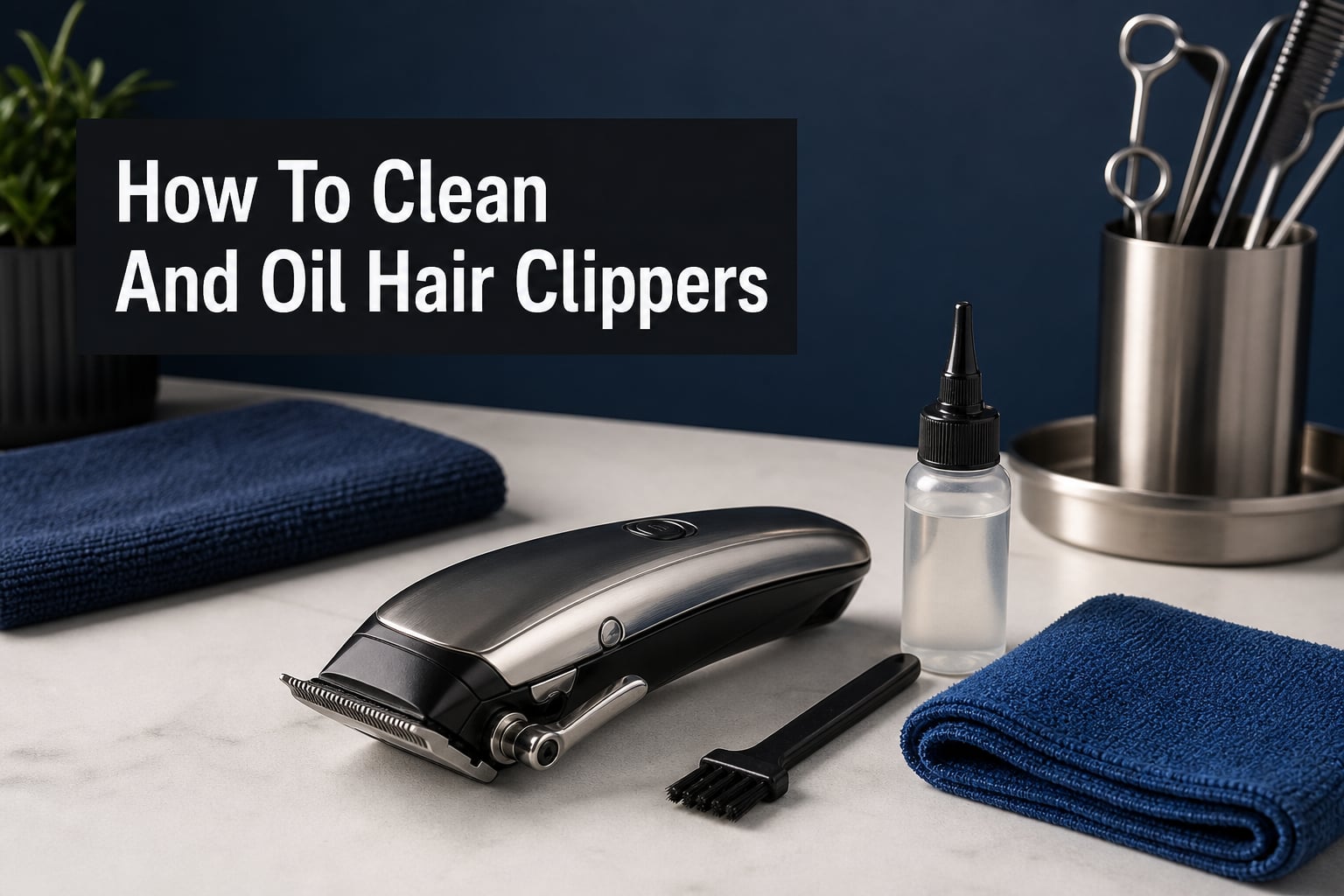 How To Clean And Oil Hair Clippers
