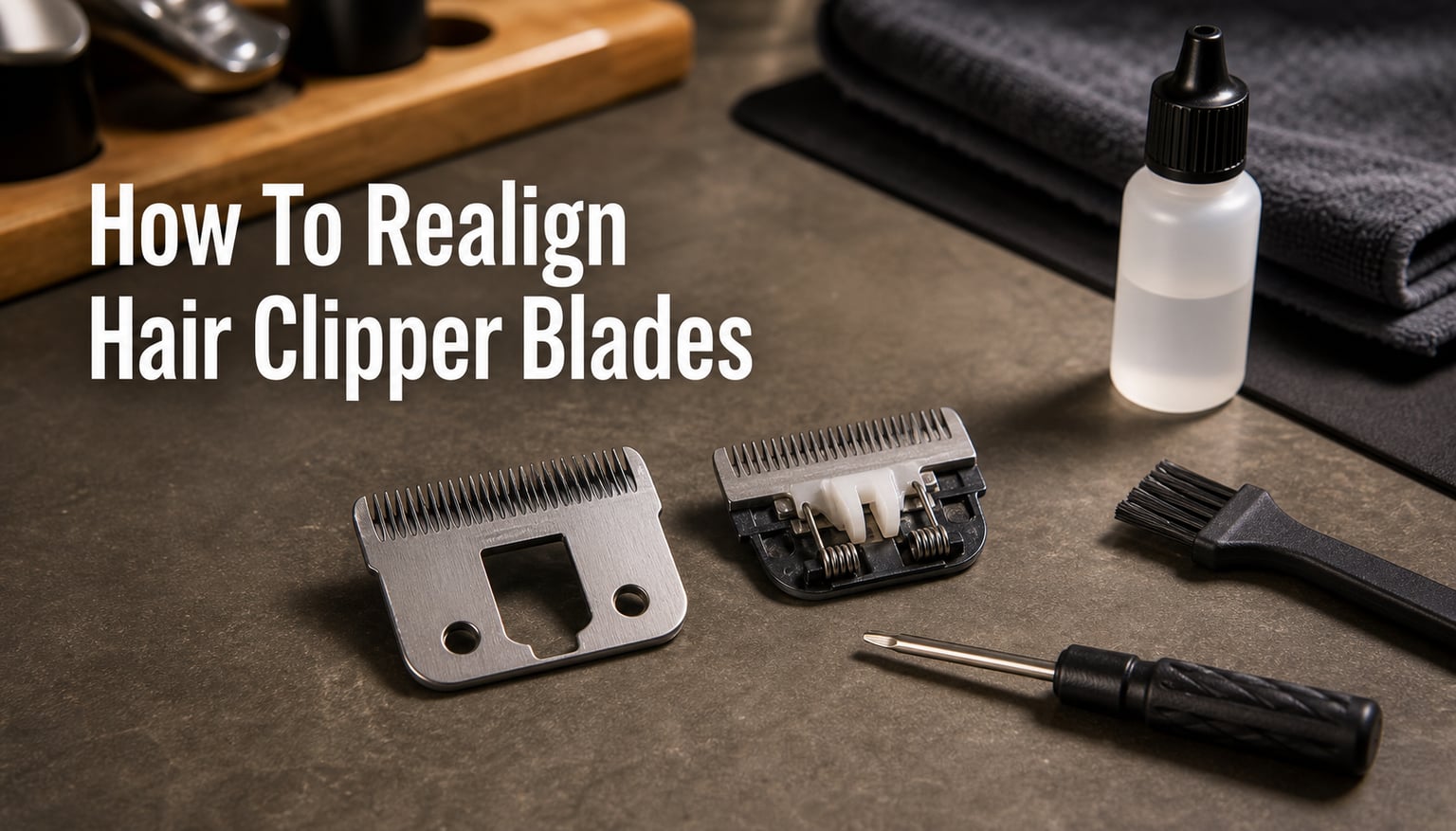 How To Realign Hair Clipper Blades