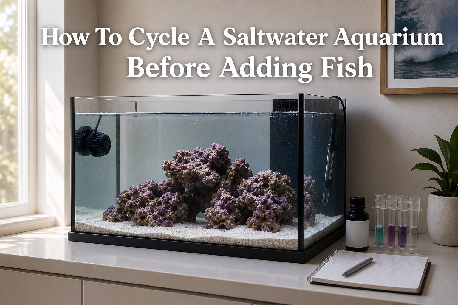 How To Cycle A Saltwater Aquarium Before Adding Fish