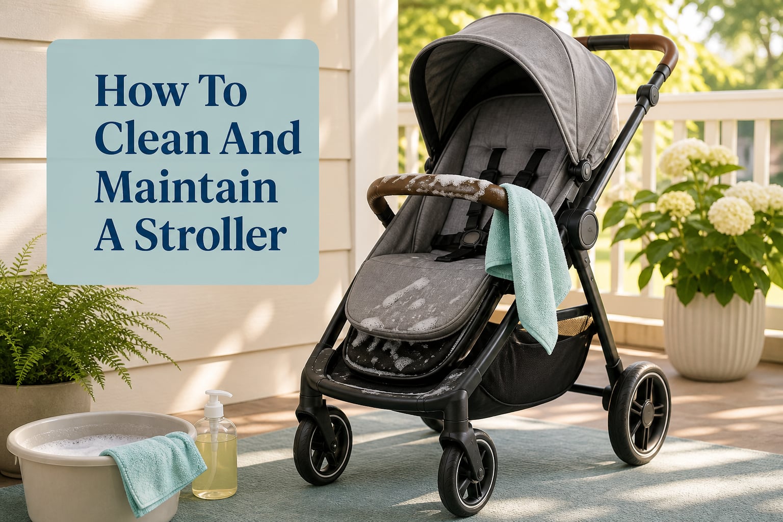 How To Clean And Maintain A Stroller